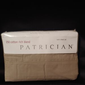 Vintage West Point Stevens Twin Sheet Set Tan